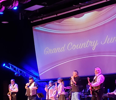 country music playing on stage