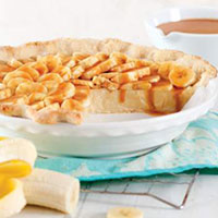 Bananas Foster Pie