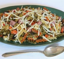 Muffulatta Pasta Salad