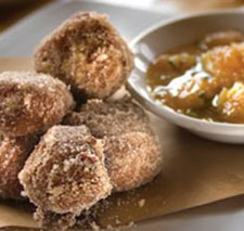 Sweet Potato Beignets with Cinnamon Sugar 